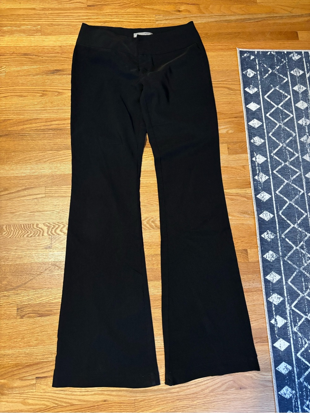 NWOT Vanity Style That Works black flare dress pants size 9/35
